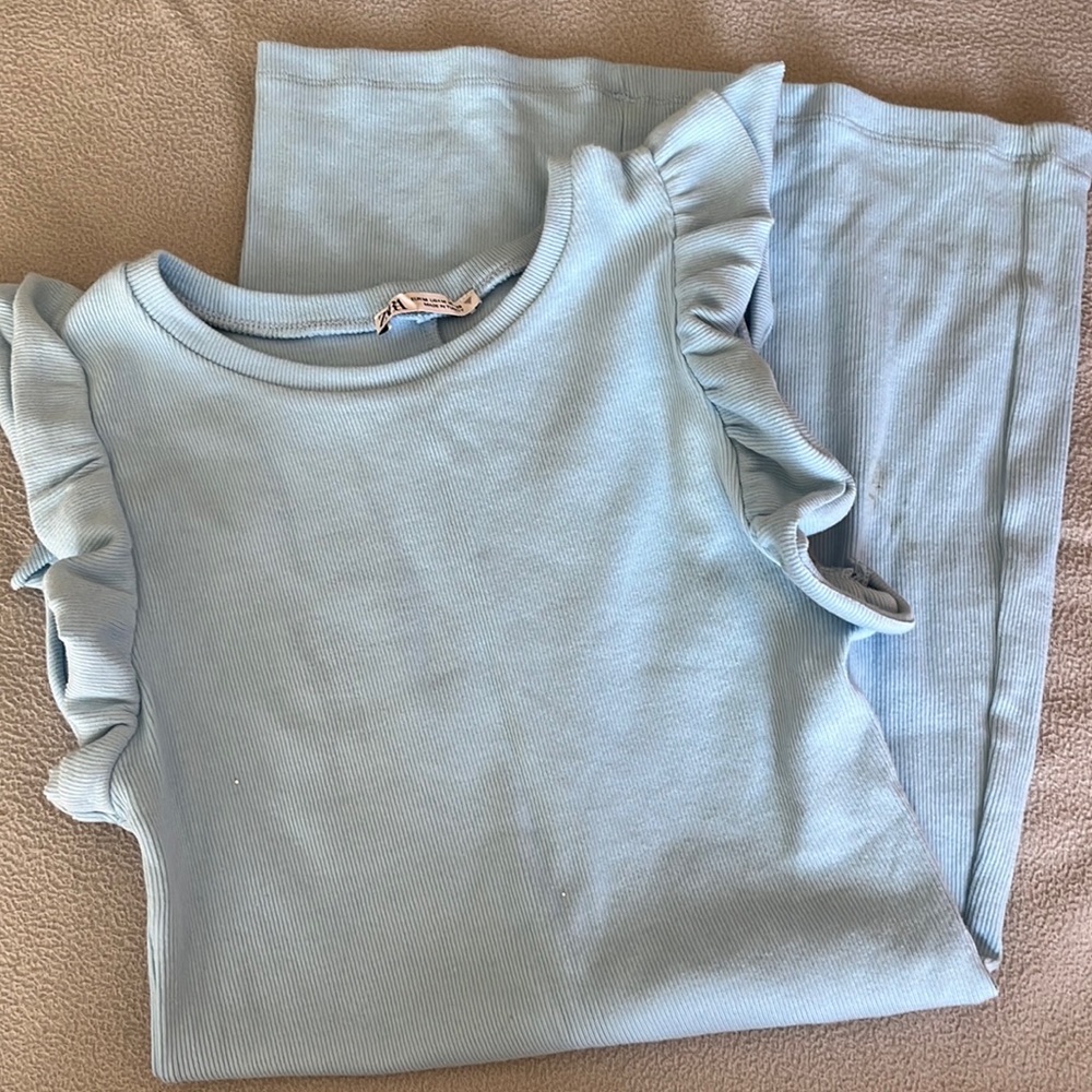 Blue Zara mini dress